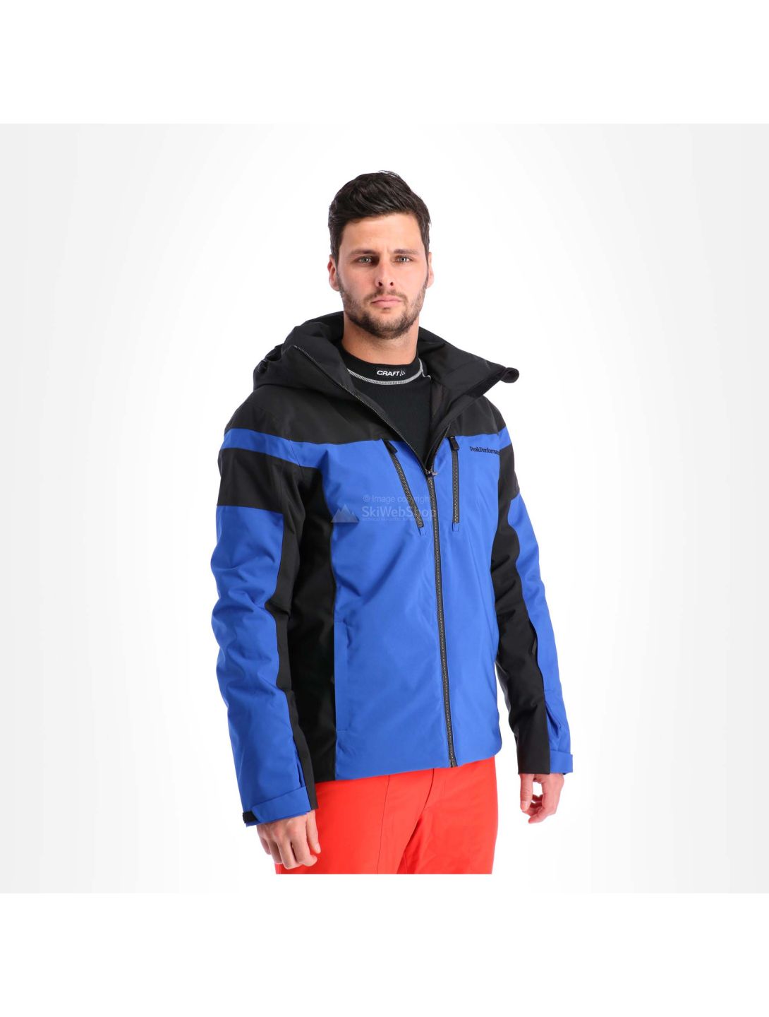 Peak Performance, Lanzo, ski-jas, heren, Island blauw