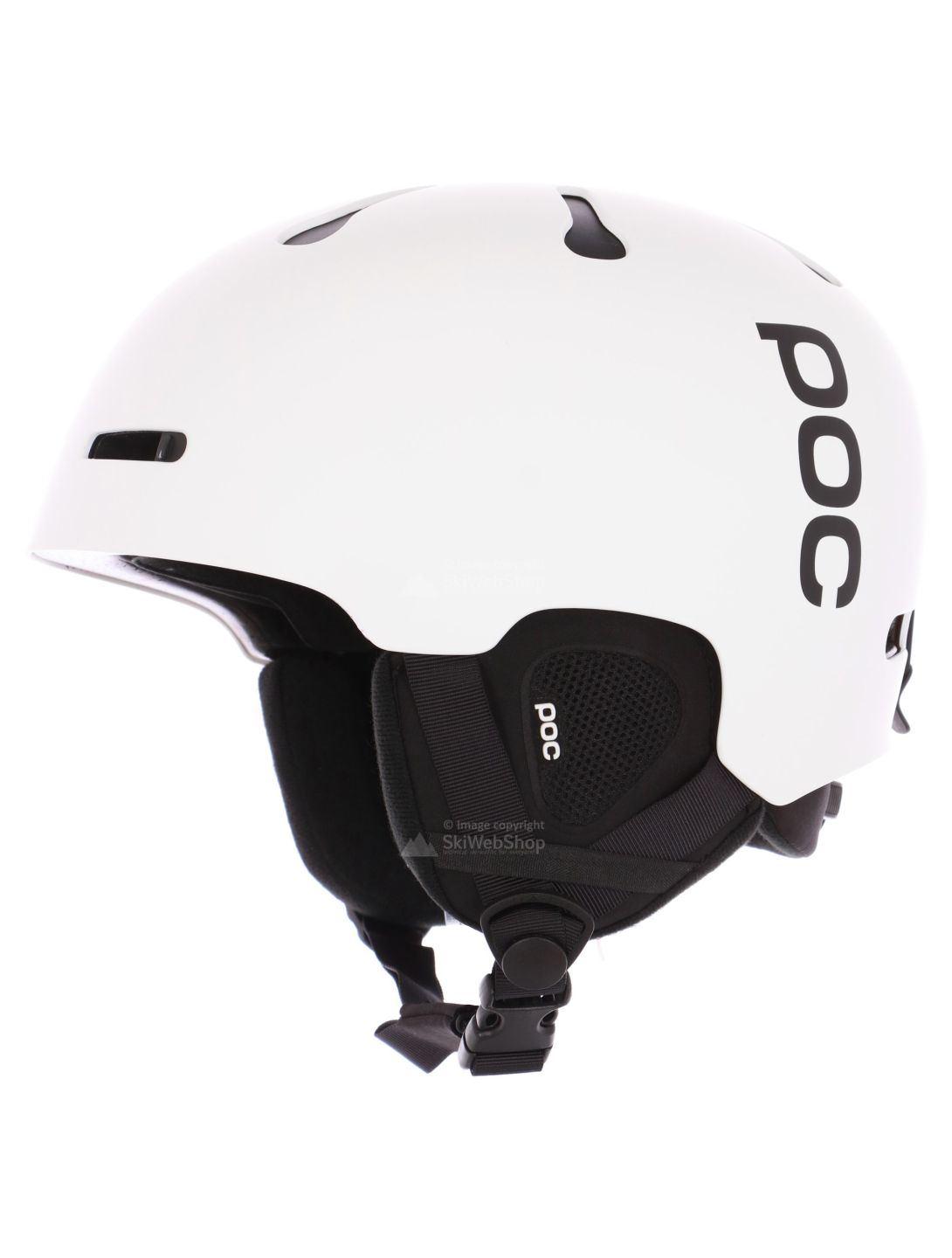 POC, Auric Cut skihelm unisex Matt White wit 