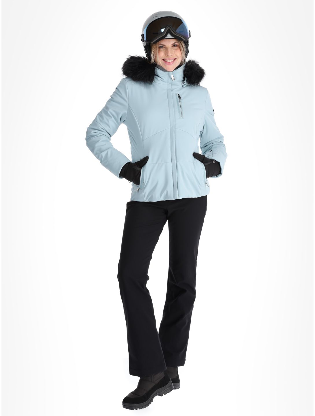 Poivre Blanc, Traditional 24PBH0802/WO ski-jas dames Aloe Blue blauw 