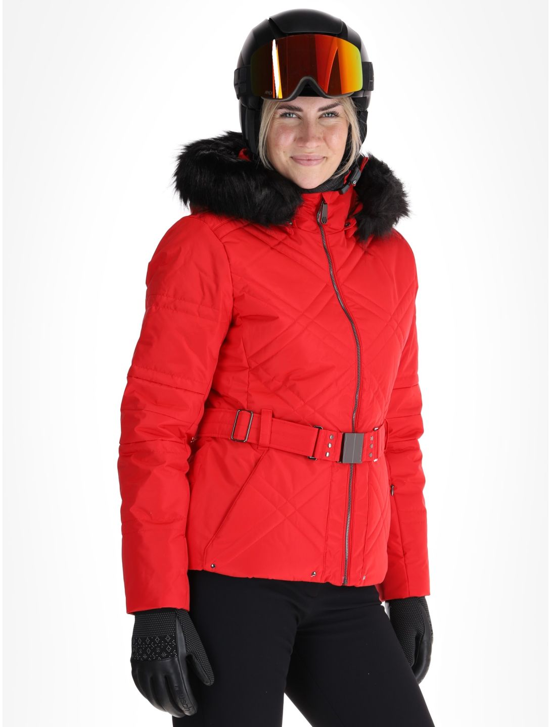 Poivre Blanc, Traditional 24PBH1003/WO/A ski-jas dames Scarlet Red rood 