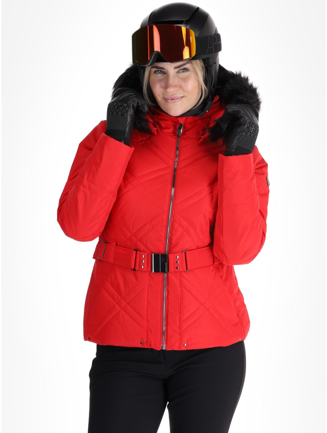 Poivre Blanc, Traditional 24PBH1003/WO/A ski-jas dames Scarlet Red rood 