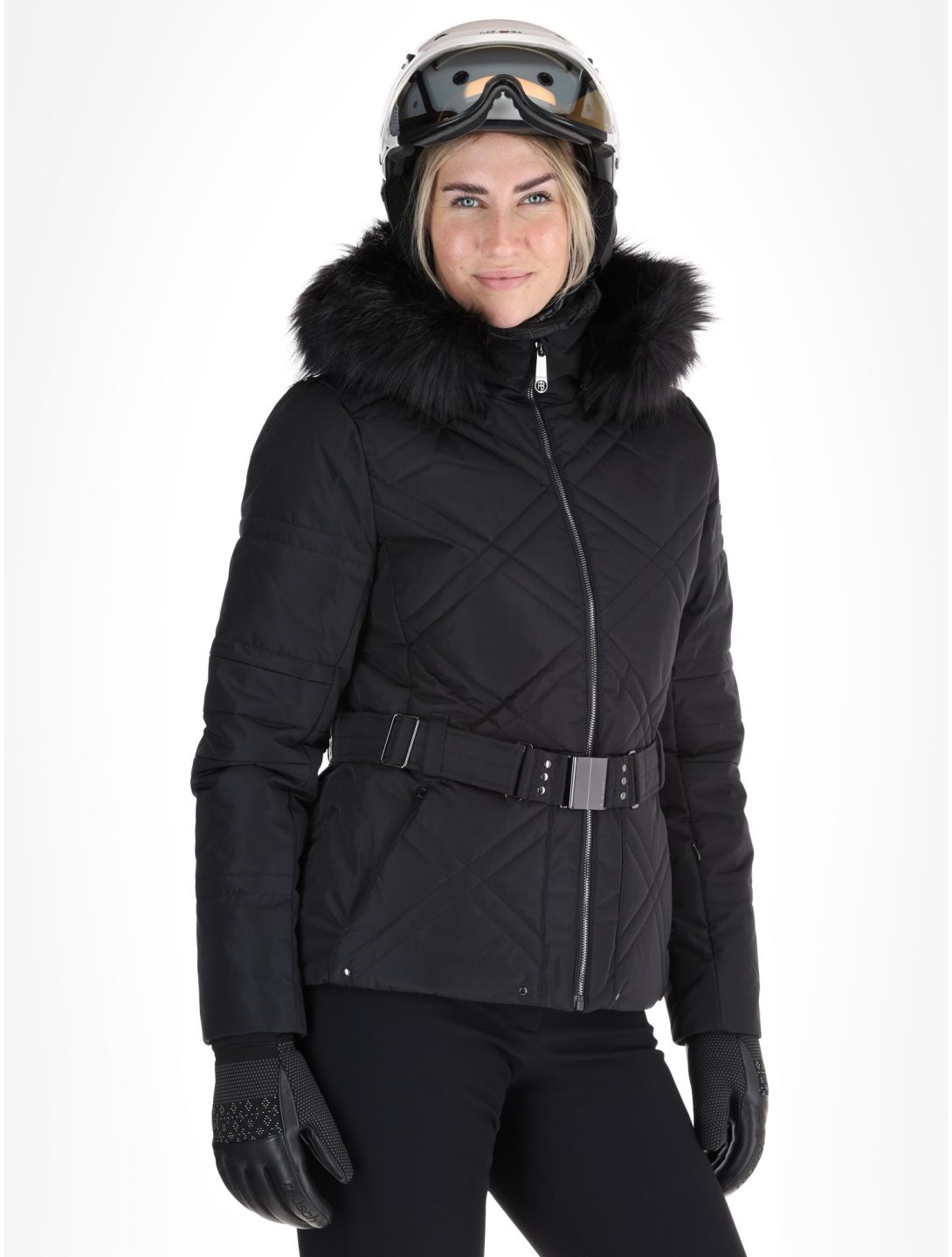 Poivre Blanc, Traditional 24PBH1003/WO/A ski-jas dames Black zwart 