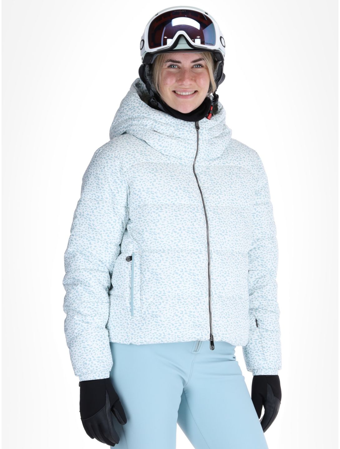 Poivre Blanc, Luxe Sport 24PBH1200/WO ski-jas dames Jaguar Off Blue blauw, wit 