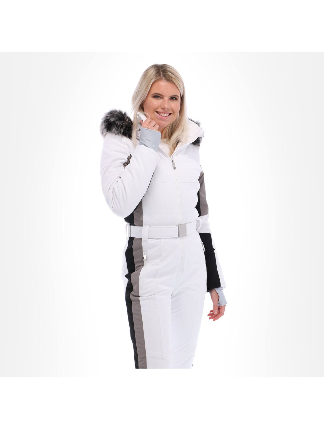 Poivre Blanc, ski overall, dames, multi wit