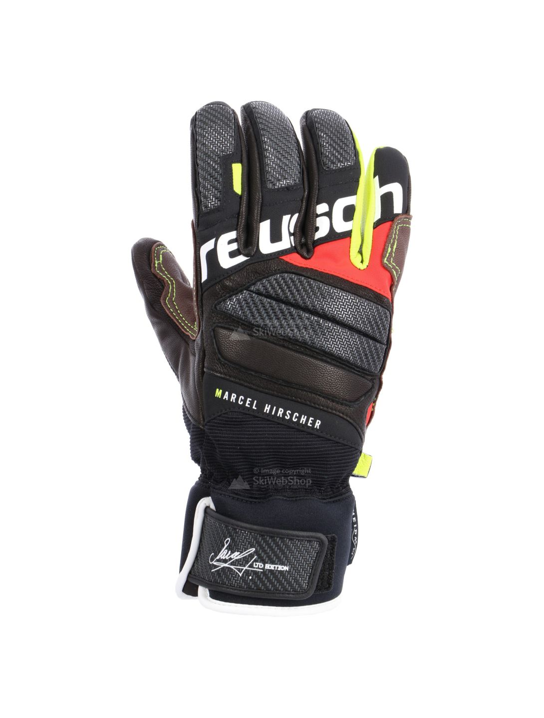 Reusch, Marcel Hischer, handschoenen, zwart