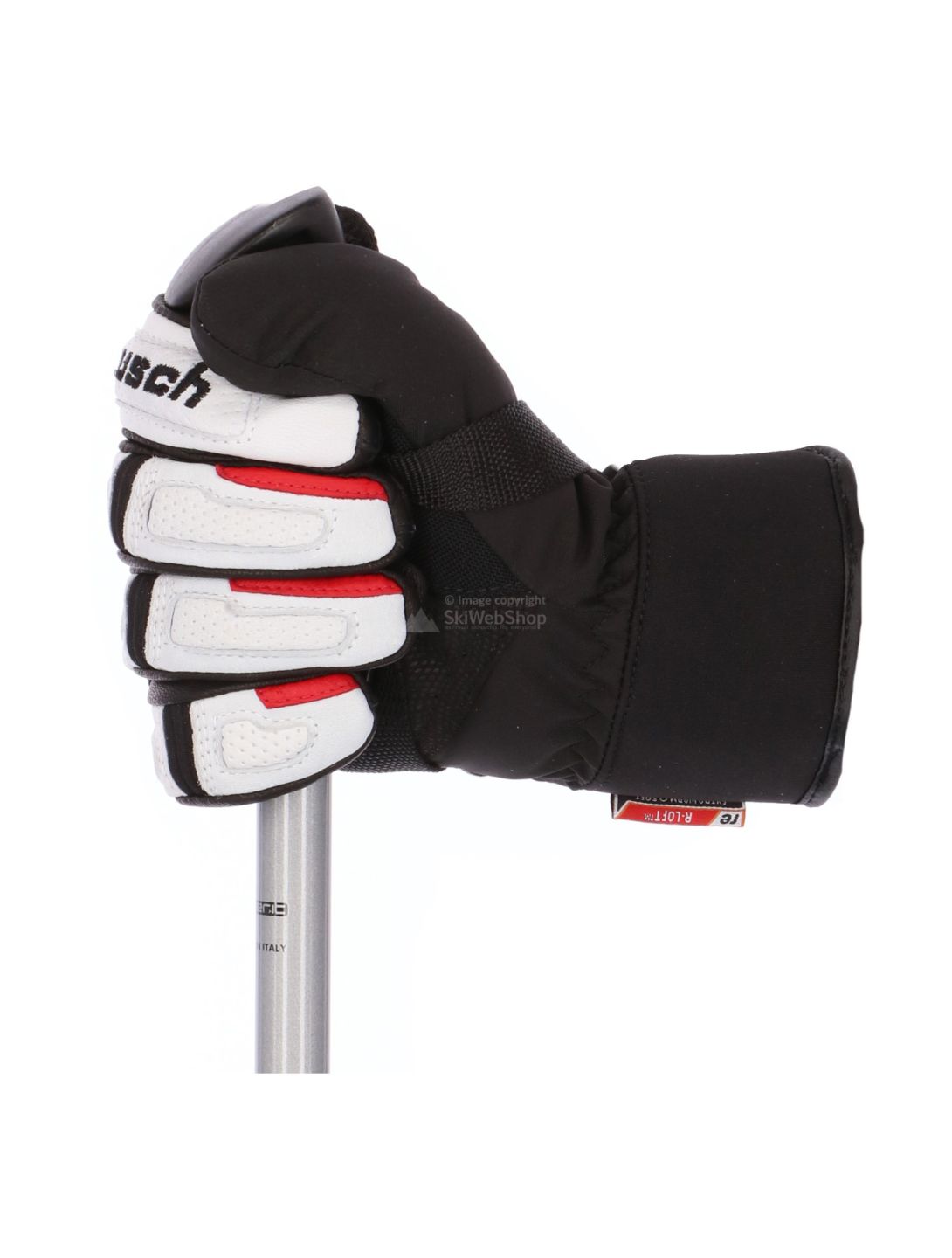 Reusch, Mastery skihandschoenen, zwart-wit-rood 