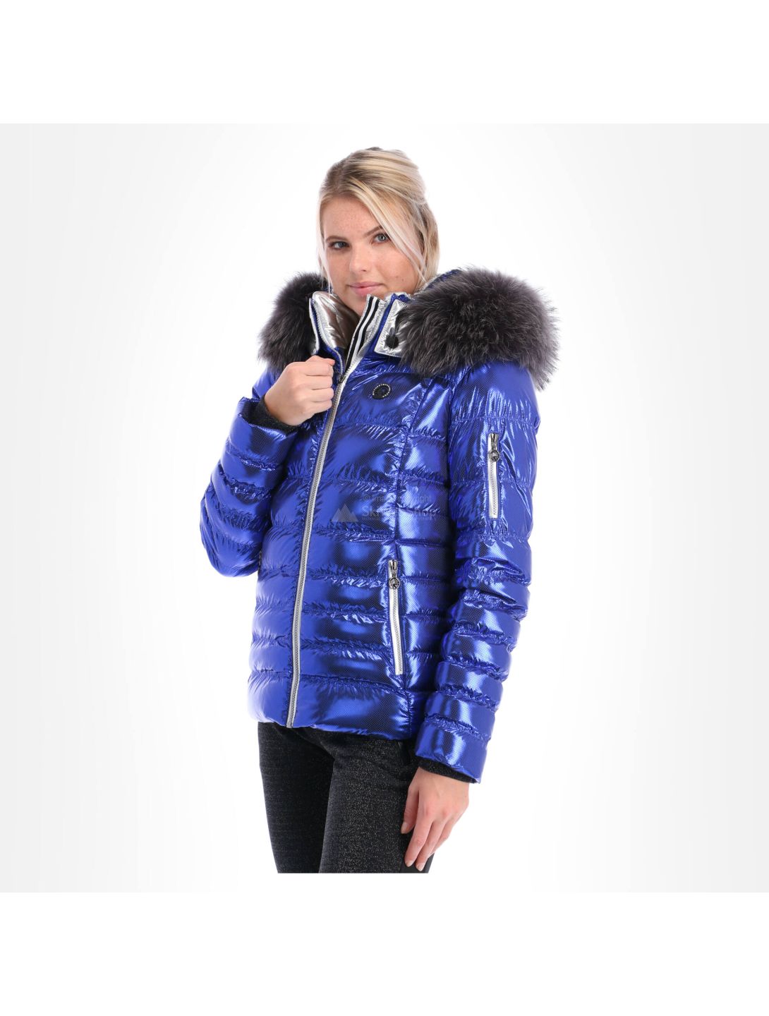 Sportalm, ski-jas, dames, denim blauw