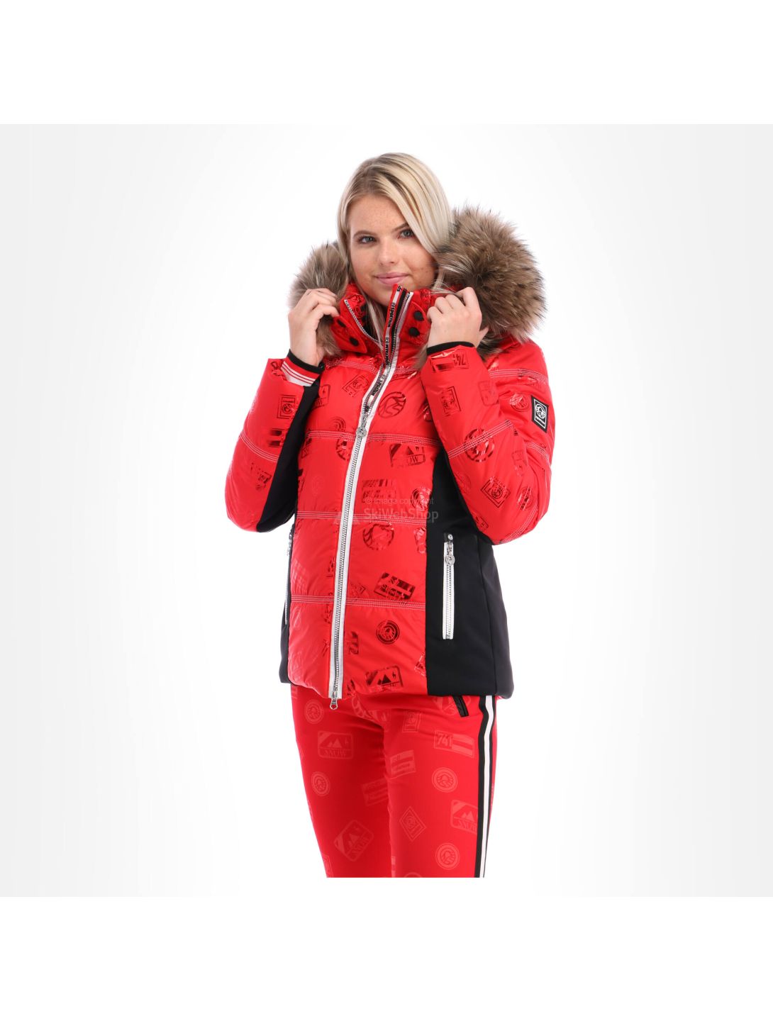 Sportalm, ski-jas, dames, rood