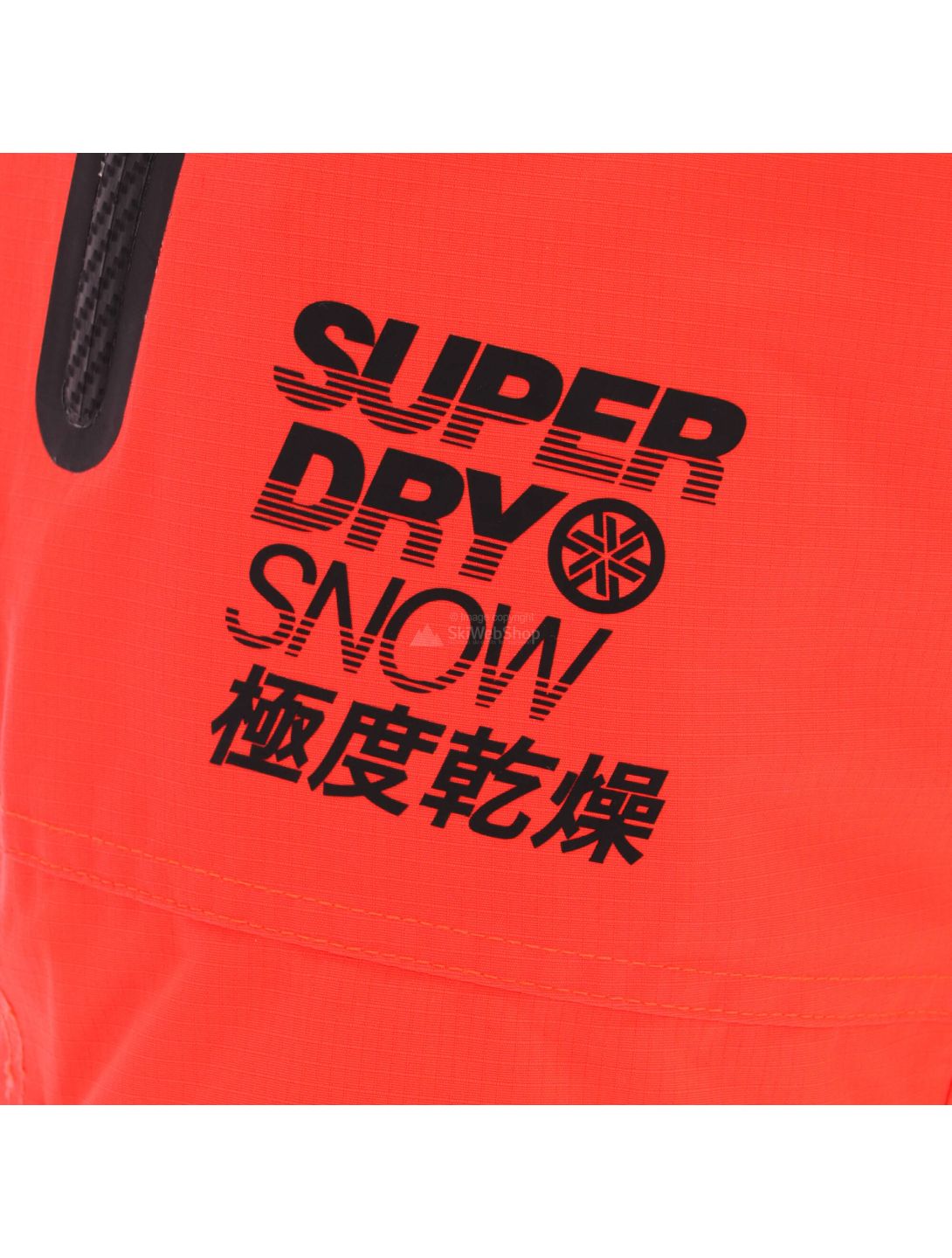 Superdry, SD Pro Racer Rescue Pant, skibroek, heren, volcanic oranje