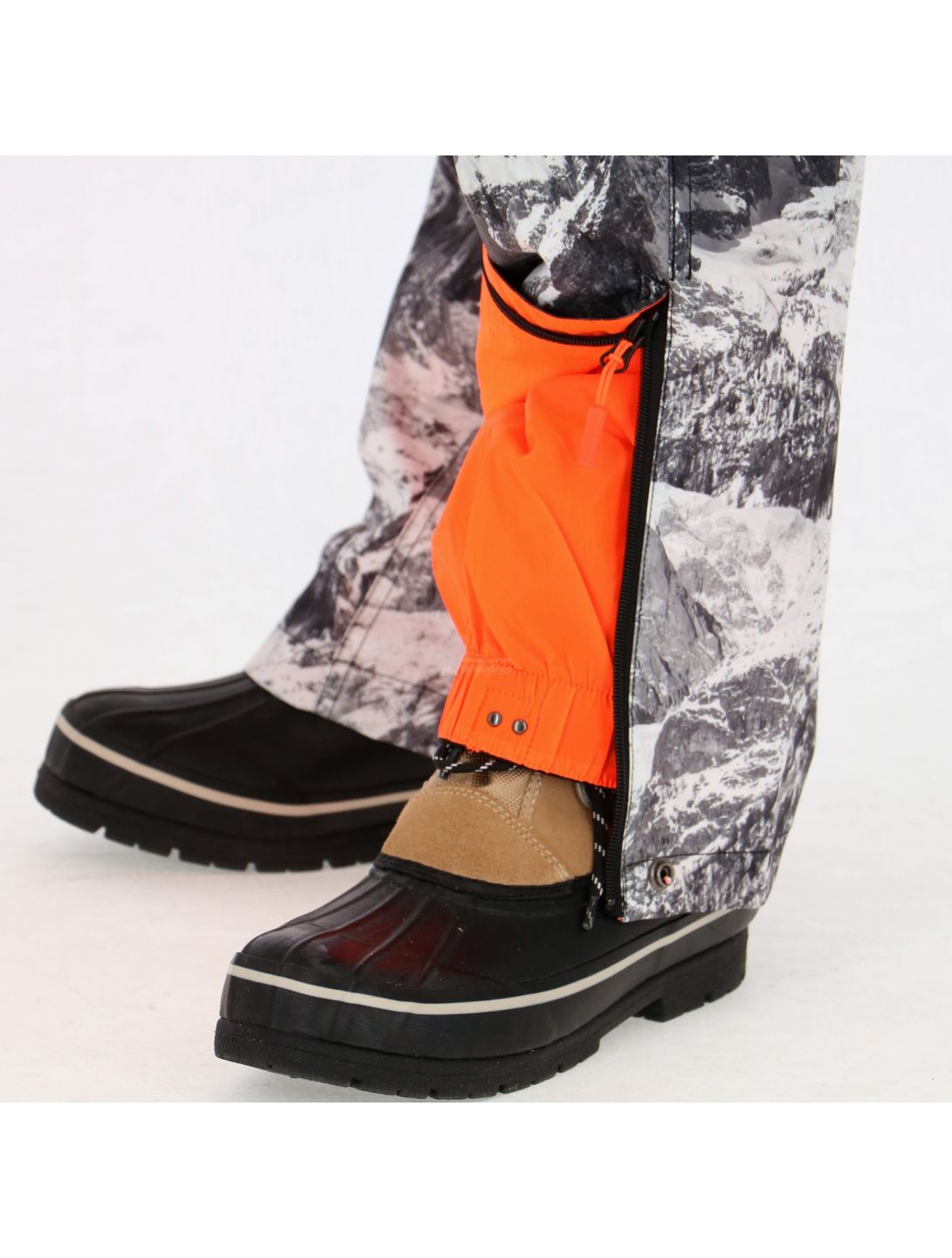 Superdry, Snowpants ski-broek, heren, cliff face grijs