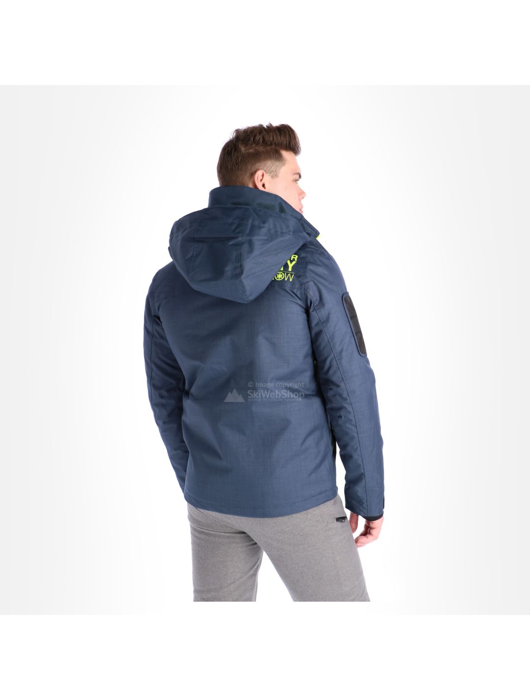 Superdry, Ultimate snow action, ski-jas, heren, Navy blauw