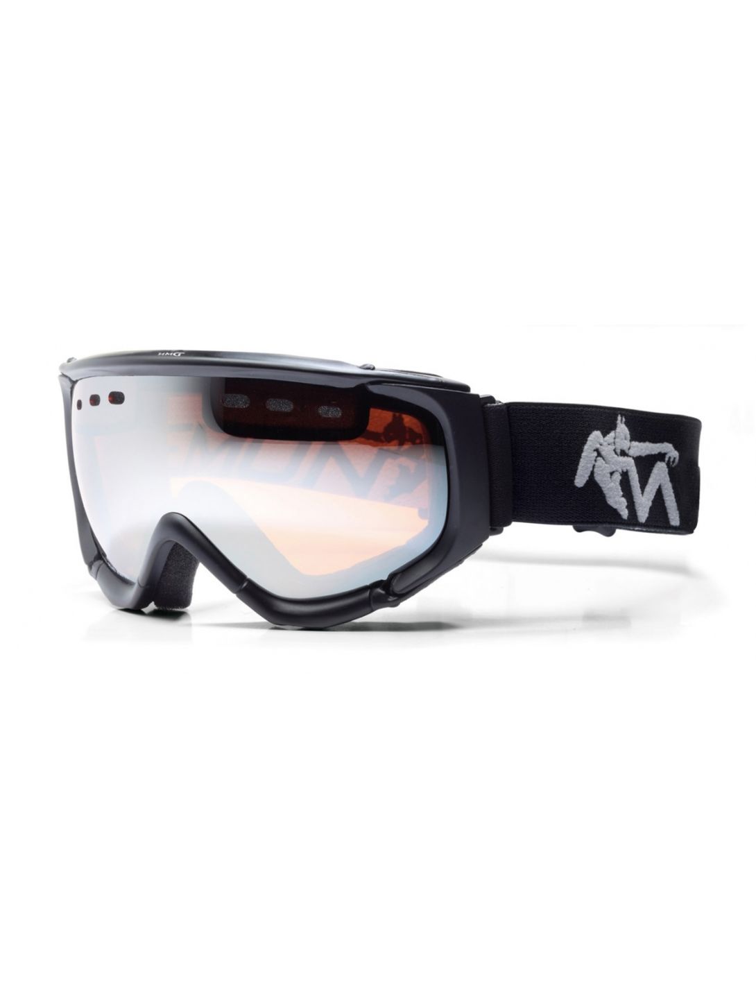 Demon, Matrix - Orange Double Lens skibril unisex zwart 