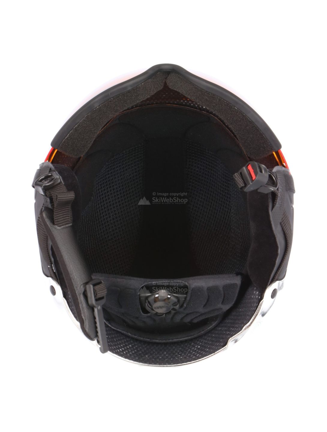 Uvex, HLMT 300 Visor Chrome LTD skihelm, zilver