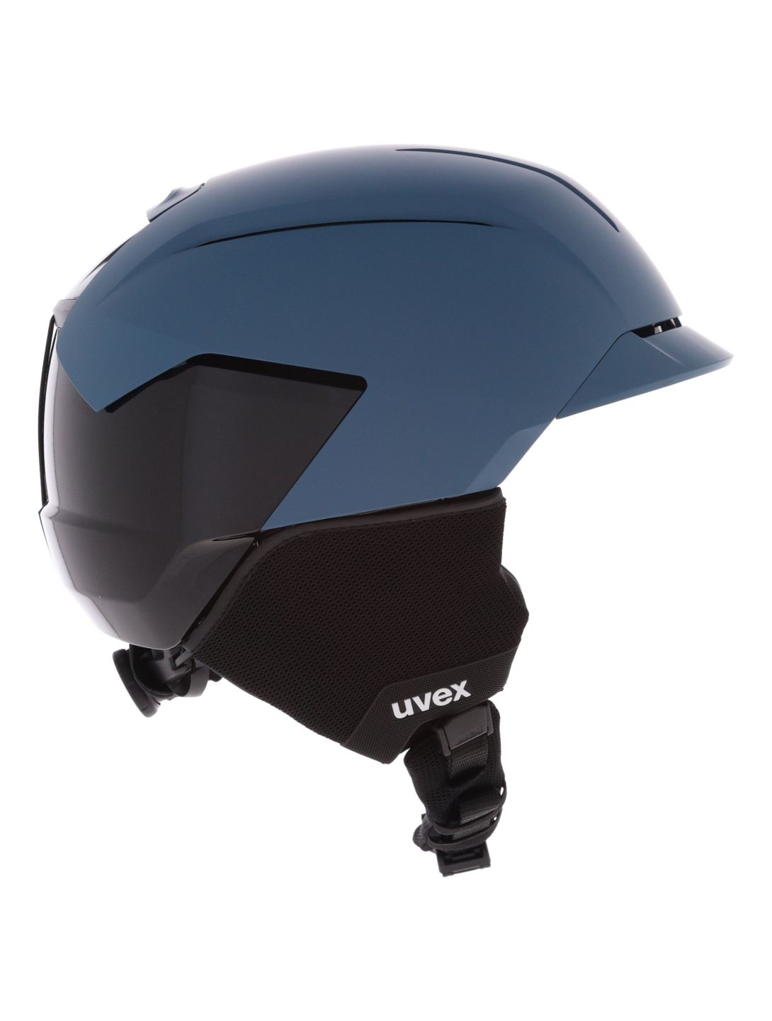 Uvex, Levitate MIPS skihelm unisex Stone Blue / Black Matt blauw 